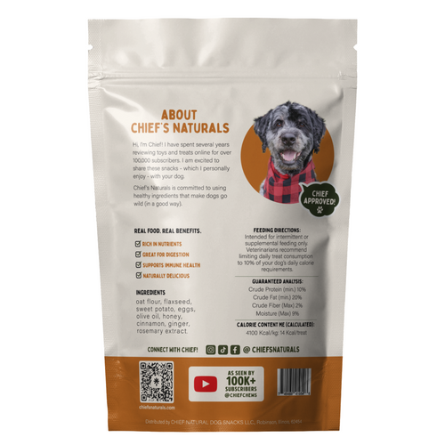 Sweet Potato & Honey All-Natural Dog Treats