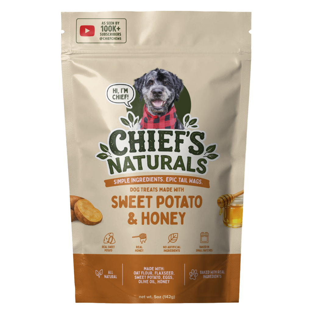 Sweet Potato & Honey All-Natural Dog Treats